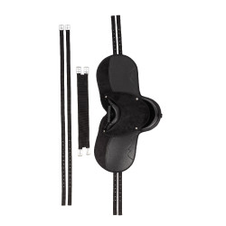 Horze Pony Sattel Schwarz / Grau