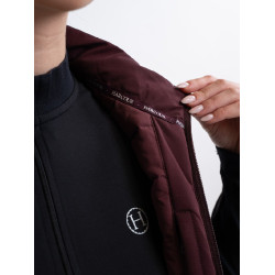 Ärmellose Weste Harcour Balma Aubergine Bordeaux