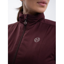 Ärmellose Weste Harcour Balma Aubergine Bordeaux