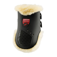 Sehnenstreichschutz Schafsfell Zandona Carbon Air Sensitive+ Schwarz