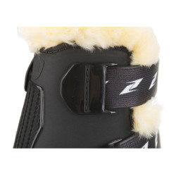 Sehnenstreichschutz Schafsfell Zandona Carbon Air Sensitive+ Schwarz
