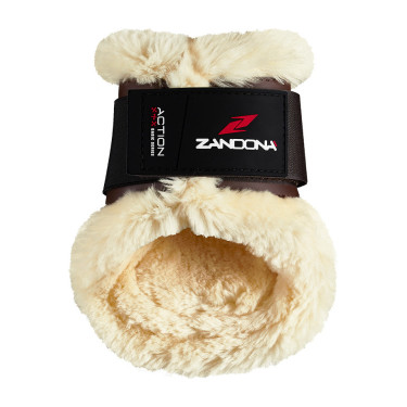 Gamaschen mit Lammfell Zandona Action Techno Braun