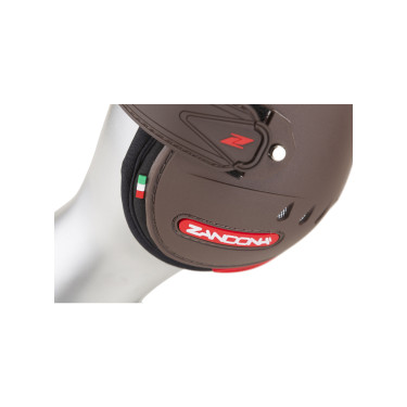 Gamaschen Zandona Carbon Air Equi-Lifter Klettverschluss Braun