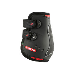 Fesselkopfschoner Zandona Carbon Air Active Fit Klettverschluss Schwarz