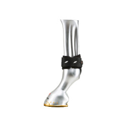 Gamaschen Zandona Carbon Air junge Pferde Schwarz