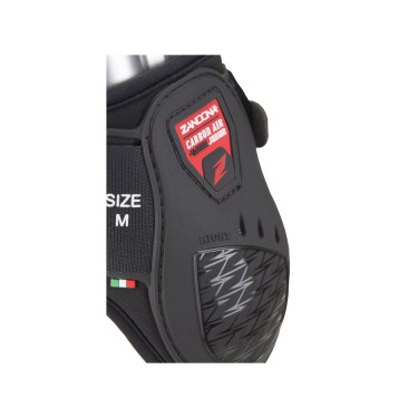 Gamaschen Zandona Carbon Air junge Pferde Schwarz Gamaschen Zandona Carbon Air junge Pferde Schwarz