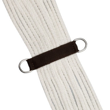 Western-Sattel Lakota mit runder gravierter Schürze und Silberfaden Braun