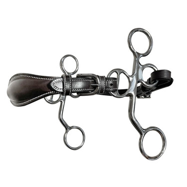 Hackamore Jump'In Pony Leder kurze Schenkel Hackamore Jump'In Pony Leder kurze Schenkel
