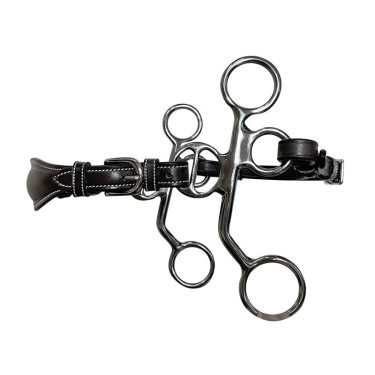 Hackamore Jump'In Pony Leder kurze Schenkel Hackamore Jump'In Pony Leder kurze Schenkel