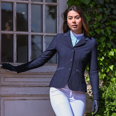 Wettkampfjacke Jump'In Damen Airtec Marine Marineblau