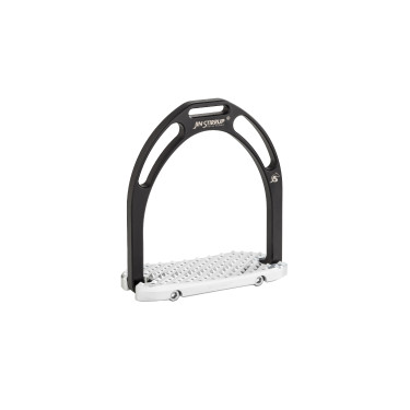 Anatomische Jin Stirrups Steigbügel matt Schwarz