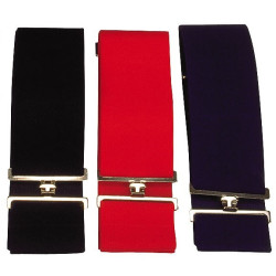 Elastischer Deckengurt einfarbig Rot Elastischer Deckengurt einfarbig Rot