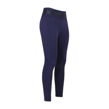 Reitleggings Euro-Star Ares FullGrip Marine Marineblau