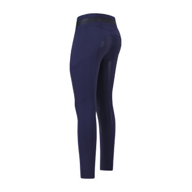 Reitleggings Euro-Star Ares FullGrip Marine Marineblau