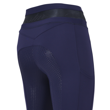 Reitleggings Euro-Star Ares FullGrip Marine Marineblau