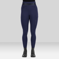 Reitleggings Euro-Star Ares FullGrip Marine Marineblau