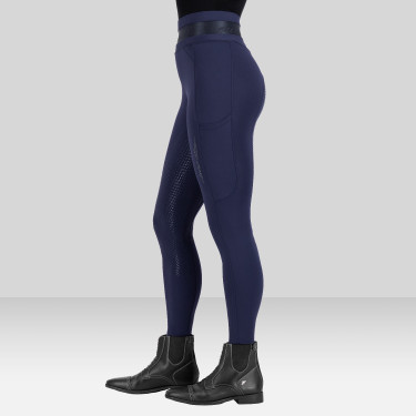 Reitleggings Euro-Star Ares FullGrip Marine Marineblau