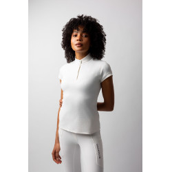 Wettkampfshirt B Vertigo Liv glänzend Damen Glänzend Weiß Weiß