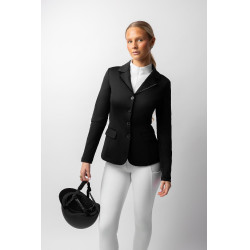Wettkampfjacket Horze Ada mit Glitzer für Damen Schwarz Wettkampfjacket Horze Ada mit Glitzer für Damen Schwarz