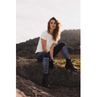 Horze Ivy Socken Karo-Muster Mehrfarbig