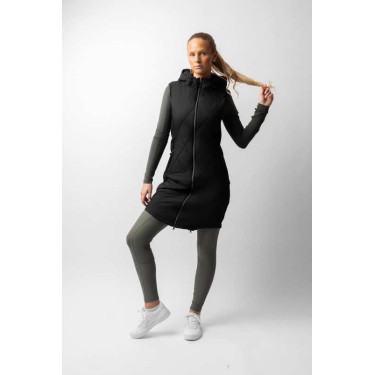 Lange ärmellose Weste B Vertigo Agnetha Damen Schwarze Schönheit