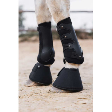 Horze 2-in-1 Gamaschen Combi Malmo Schwarz