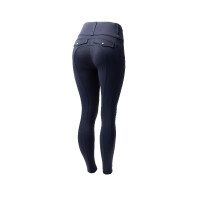 Damen Hybrid Reitleggings Horze Anya Fullgrip Öffnung Marineblau Damen Hybrid Reitleggings Horze Anya Fullgrip Öffnung Marineblau