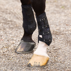 Dressurgamaschen HV Polo Pro Movement Schwarz