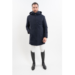 Langer Parka Harcour Robertha Herren Marine Marineblau