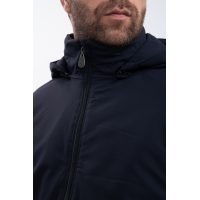 Langer Parka Harcour Robertha Herren Marine Marineblau