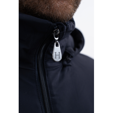 Langer Parka Harcour Robertha Herren Marine Marineblau