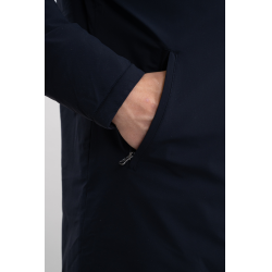 Langer Parka Harcour Robertha Herren Marine Marineblau