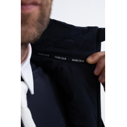 Langer Parka Harcour Robertha Herren Marine Marineblau