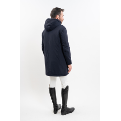 Langer Parka Harcour Robertha Herren Marine Marineblau