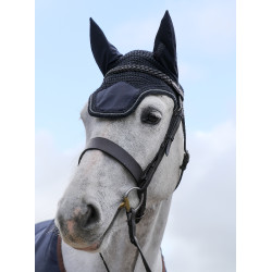 Fliegenhaube Show-Line Marine / Grau Blau