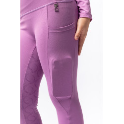 Gillian Kinder-Vollbesatz-Leggings Horze  Lila Gillian Kinder-Vollbesatz-Leggings Horze  Lila