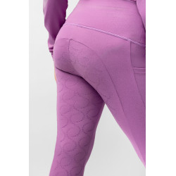 Gillian Kinder-Vollbesatz-Leggings Horze  Lila Gillian Kinder-Vollbesatz-Leggings Horze  Lila