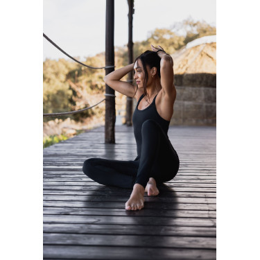 Reitoverall B Vertigo Carin Jumpsuit Damen Schwarze Schönheit