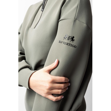 Damen-Sweatshirt B Vertigo Lilou Heißes Basilikum Rosa