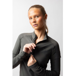 Trainings-T-Shirt B Vertigo Odina Damen Chimäre Grau