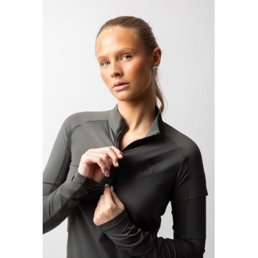 Trainings-T-Shirt B Vertigo Odina Damen Chimäre Grau