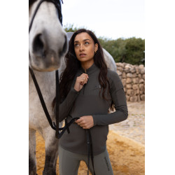 Trainings-T-Shirt B Vertigo Odina Damen Chimäre Grau