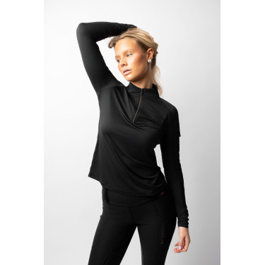 Trainings-T-Shirt B Vertigo Odina Damen Schwarze Schönheit