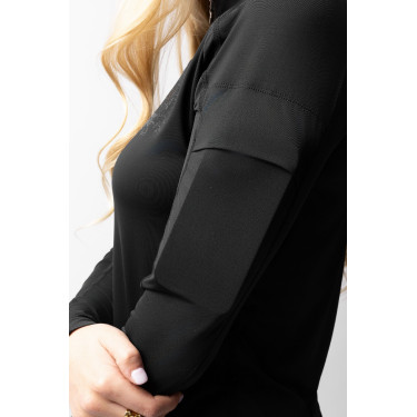 Trainings-T-Shirt B Vertigo Odina Damen Schwarze Schönheit