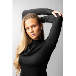 Trainings-T-Shirt B Vertigo Odina Damen Schwarze Schönheit