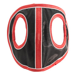 NACKENSCHUTZ Schwarz / Rot / Weiß