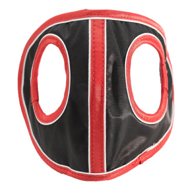 NACKENSCHUTZ Schwarz / Rot / Weiß