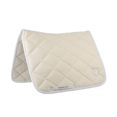 Dressur-Schabracke aus technischem Stoff mit gesticktem Logo White Line Equestro Dressur-Schabracke aus technischem Stoff mit gesticktem Logo White Line Equestro