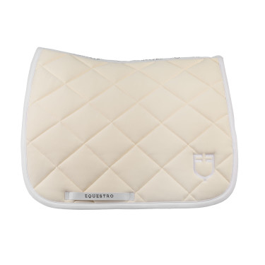 Dressur-Schabracke aus technischem Stoff mit gesticktem Logo White Line Equestro Dressur-Schabracke aus technischem Stoff mit gesticktem Logo White Line Equestro