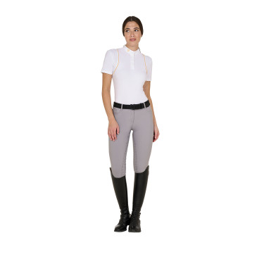 Damenreithose mit Vollbesatz Aria aus technischem Gewebe Equestro Damenreithose mit Vollbesatz Aria aus technischem Gewebe Equestro